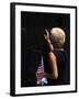 Woman at Vietnam Memorial, Washington D.C., USA-Bill Bachmann-Framed Photographic Print
