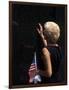 Woman at Vietnam Memorial, Washington D.C., USA-Bill Bachmann-Framed Photographic Print