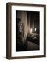 Woman at Window with Candle-Philip Gendreau-Framed Photographic Print