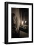 Woman at Window with Candle-Philip Gendreau-Framed Photographic Print