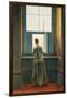 Woman at Window-Caspar David Friedrich-Framed Giclee Print