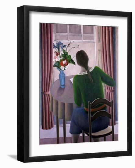 Woman at Window-Ruth Addinall-Framed Giclee Print