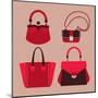 Woman Bags-yemelianova-Mounted Art Print