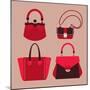 Woman Bags-yemelianova-Mounted Art Print