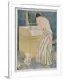 Woman Bathing, 1890-91-Mary Cassatt-Framed Giclee Print