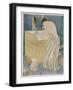 Woman Bathing, 1890-91-Mary Cassatt-Framed Giclee Print