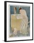 Woman Bathing, 1890-91-Mary Cassatt-Framed Giclee Print