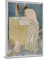 Woman Bathing, 1890-91-Mary Cassatt-Mounted Giclee Print