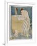 Woman Bathing, 1890-91-Mary Cassatt-Framed Giclee Print