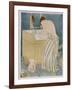 Woman Bathing, 1890-91-Mary Cassatt-Framed Giclee Print