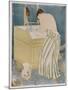 Woman Bathing, 1890-91-Mary Cassatt-Mounted Giclee Print