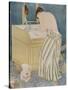 Woman Bathing, 1890-91-Mary Cassatt-Stretched Canvas