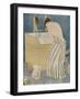 Woman Bathing, 1890-91-Mary Cassatt-Framed Giclee Print