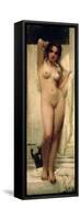 Woman Bathing, 1901-Karoly Lotz-Framed Stretched Canvas