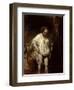 Woman Bathing in a Stream, 1654 (Oil on Panel)-Rembrandt van Rijn-Framed Giclee Print