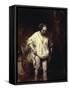 Woman Bathing in a Stream-Rembrandt van Rijn-Framed Stretched Canvas