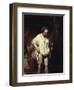 Woman Bathing in a Stream-Rembrandt van Rijn-Framed Premium Giclee Print