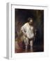 Woman Bathing in a Stream-Rembrandt van Rijn-Framed Giclee Print