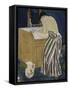 Woman Bathing-Mary Cassatt-Framed Stretched Canvas