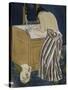 Woman Bathing-Mary Cassatt-Stretched Canvas