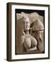 Woman Bearing Offering, Red Stoneware Statue, from Uttar Pradesh, Region of Mathura, India-null-Framed Giclee Print