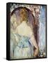 Woman before a Mirror, 1876-77-Edouard Manet-Framed Stretched Canvas