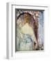 Woman before a Mirror, 1876-77-Edouard Manet-Framed Giclee Print