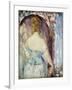 Woman before a Mirror, 1876-77-Edouard Manet-Framed Giclee Print