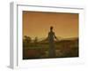 Woman before the Setting Sun, C. 1818-Caspar David Friedrich-Framed Giclee Print