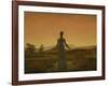 Woman before the Setting Sun, C. 1818-Caspar David Friedrich-Framed Giclee Print