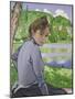 Woman Beside a Lake, 1889-Louis Anquetin-Mounted Premium Giclee Print