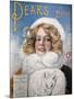 Woman Bundled Up for Winter, Cover Page of Pears' Soap Annual, 1904-null-Mounted Premium Giclee Print