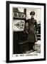 Woman Bus Conductor During WWI-null-Framed Art Print