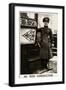 Woman Bus Conductor During WWI-null-Framed Art Print