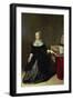 Woman by a Virginal-Godaert Kamper-Framed Giclee Print