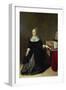 Woman by a Virginal-Godaert Kamper-Framed Giclee Print