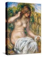 Woman by Spring, 1914-Pierre-Auguste Renoir-Stretched Canvas