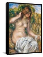 Woman by Spring, 1914-Pierre-Auguste Renoir-Framed Stretched Canvas