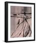 Woman by the Lake-Andreas Magnusson-Framed Photographic Print