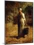 Woman Carrying Firewood and a Pail, C.1858-60-Jean-François Millet-Mounted Giclee Print