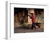 Woman Carrying Fruit and Vegetables, Hoi An, Central Vietnam, Vietnam, Indochina, Southeast Asia-Gavin Hellier-Framed Photographic Print