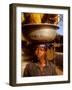 Woman Carrying Pan Filled with Baobab Fruit, Boku, Ghana-Alison Jones-Framed Photographic Print