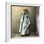 Woman Carrying Presents in Tangier (Morocco), Circa 1885-Leon, Levy et Fils-Framed Photographic Print