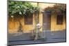 Woman Carrying Vegetables in Street, Hoi An, Quang Nam, Vietnam, Indochina, Southeast Asia, Asia-Ian Trower-Mounted Photographic Print