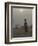 Woman Carrying Water Jar in Sand Storm, Thar Desert, Rajasthan, India-Keren Su-Framed Photographic Print