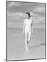 Woman Casually Strolling along the Beach-Philip Gendreau-Mounted Photographic Print