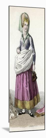 Woman Circa 1410-Eugenie Cazal-Mounted Art Print