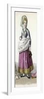 Woman Circa 1410-Eugenie Cazal-Framed Art Print