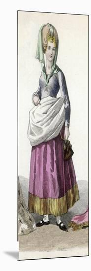 Woman Circa 1410-Eugenie Cazal-Mounted Art Print