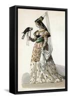 Woman Circa 1410-Eugenie Cazal-Framed Stretched Canvas